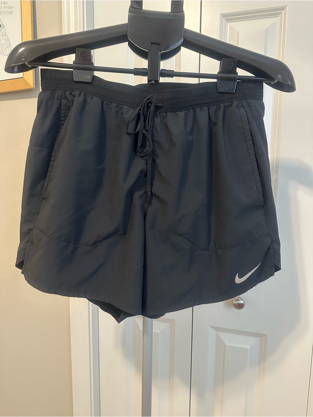 Nike Stride Men’s Dri-FIT 5” Brief-Lined Running Shorts – Black